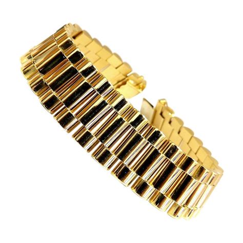 gold rolex link bracelet|genuine Rolex bezel.